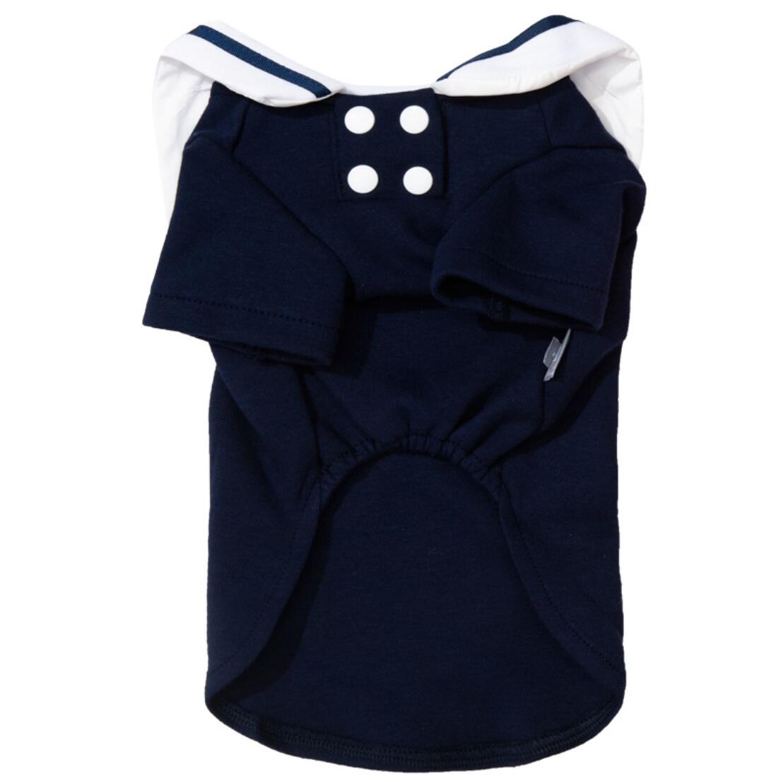 Cuate Cat Clothes Girl Small Dog Skirt Pet Clothing Summer Spring Cat Puppy Clothing: Blue / XL
