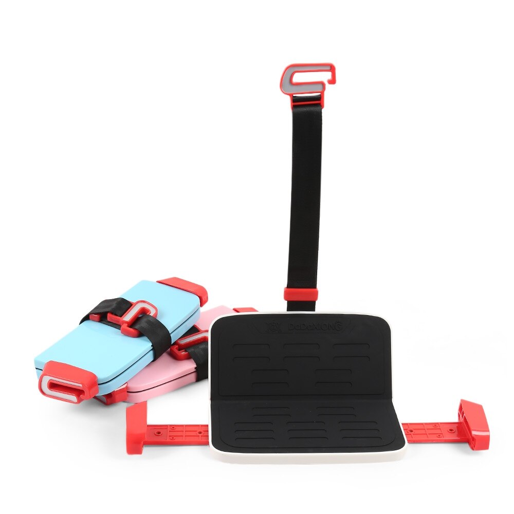 Draagbare Opvouwbare Kinderen Kids Safety Booster Autostoel Verstelbare Riem
