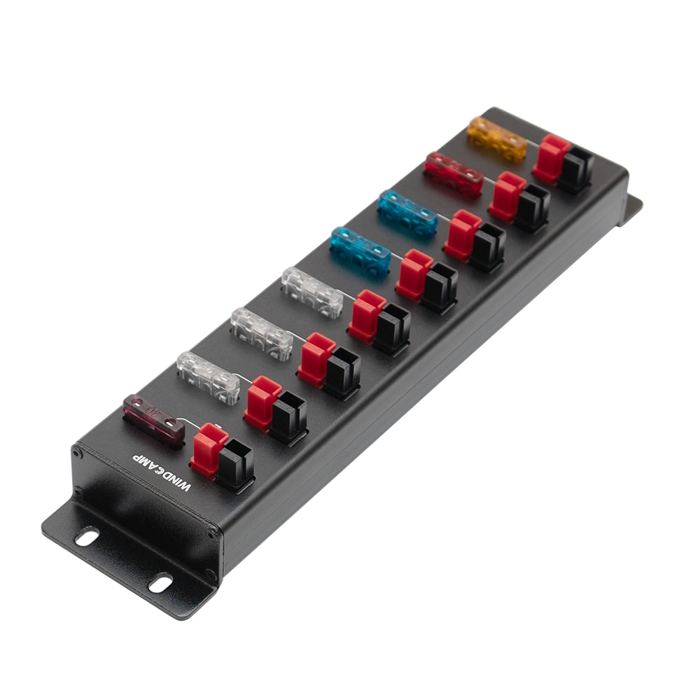 AP-8S de tornillo, 8 puertos, 40A, ANDERSON, POWERPOLE, conector, distribuidor divisor de potencia