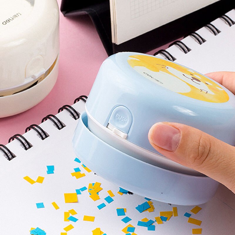 Mini Automatic Desk Cleaner Portable Home Office Computer Keyboard Cleaning Brush Household Table Electric Sweeping Machin Tools