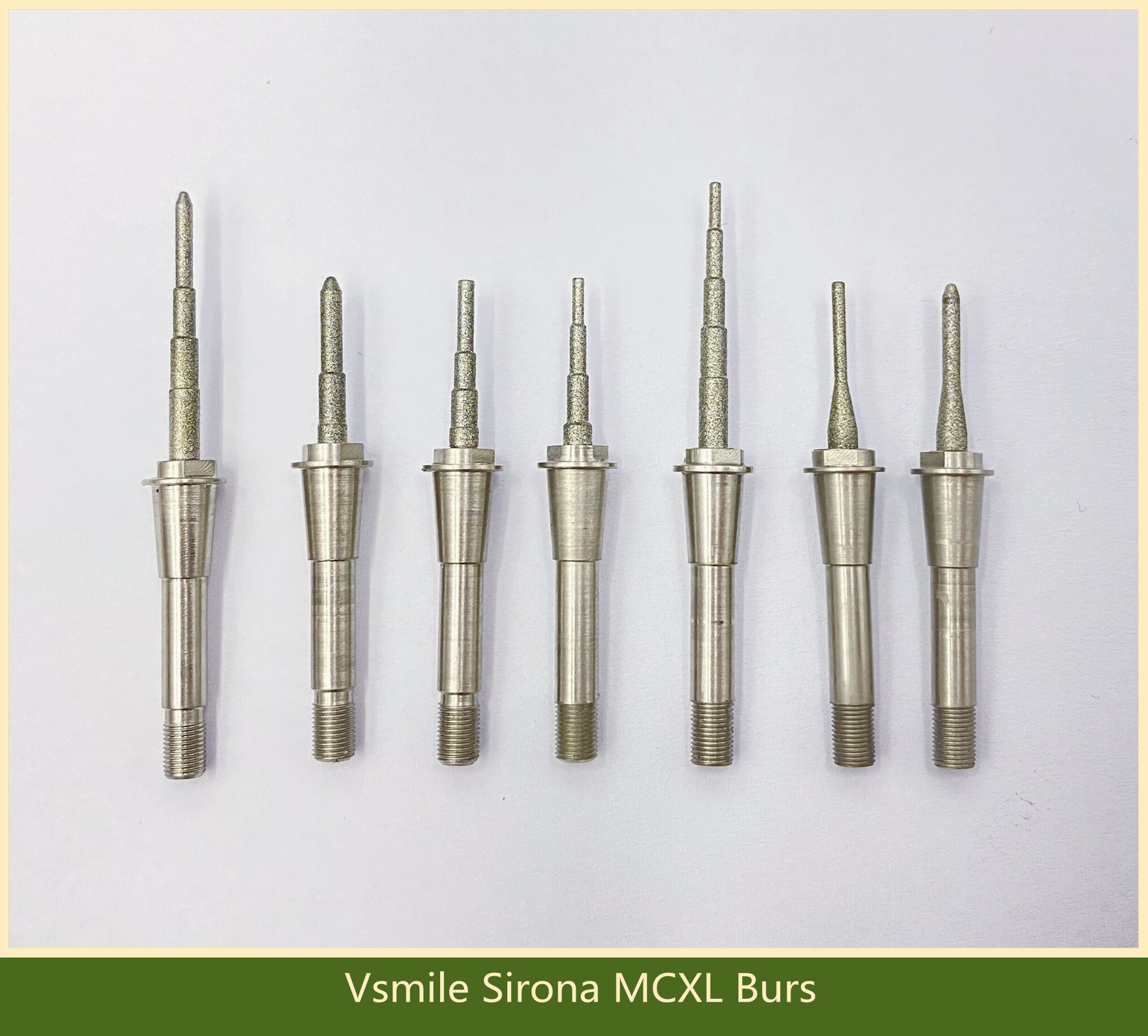 Fraises de fraisage Sirona inLab/CEREC MCXL adaptées à Sirona Cerec MCXL pour le fraisage de la céramique de verre