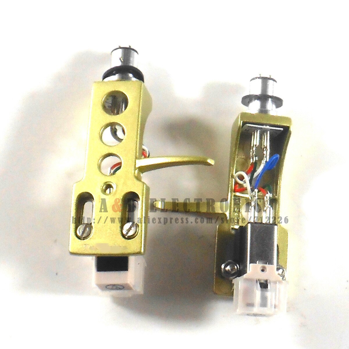 1SET colore oro OEM Phono stilo cartuccia unità giradischi Headshell CN5625 per tecniche 1200 1210