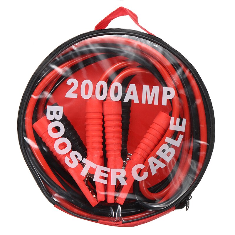 4 Meter 2000A Car Battery Jump Leads Cable Jumper Emergency Power Starter Booster Car Electronics Battery Cable