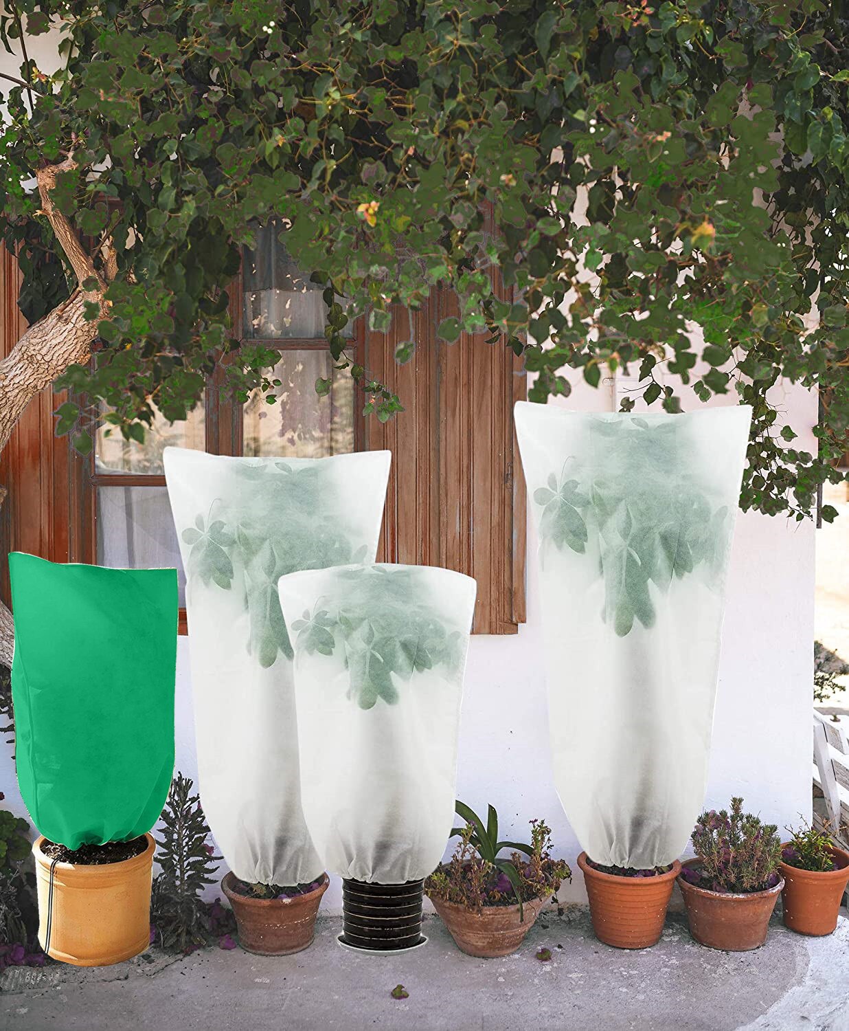 Housse de Protection antigel pour plantes, sac de Protection contre le gel, pour jardin, végétation d&#39;hiver, 1 pièce