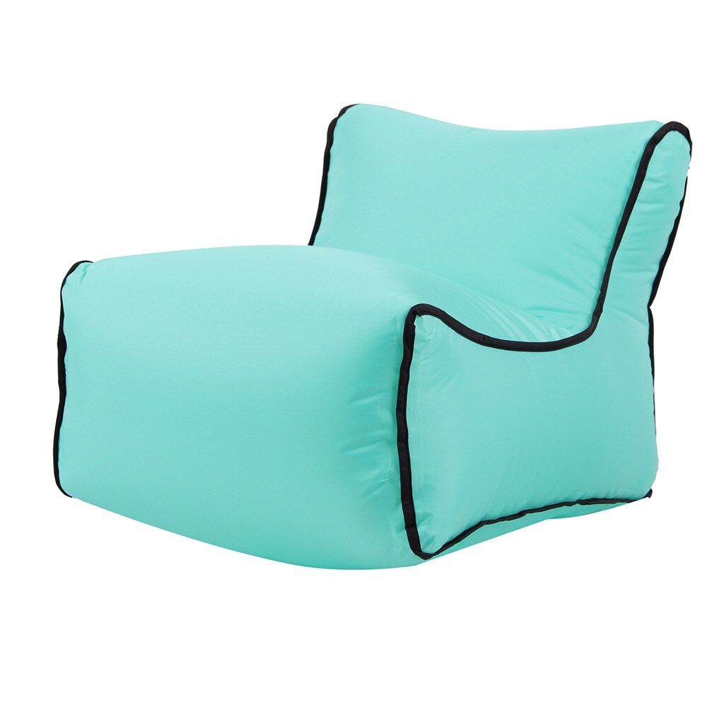 2020praktisch fest Farbe grau Schwarz aufblasbar Luft Liege faul Couch Sessel Sofa Taschen Pro draussen Party Camping Reisen
