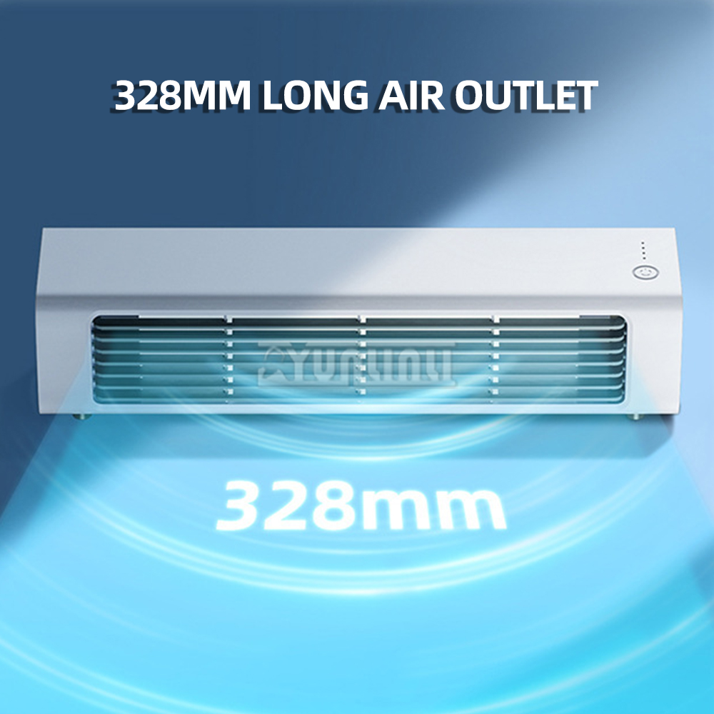 Haushalts-wandventilator, leiser, blattloser ventilator, tischventilator mit schüttelkopf