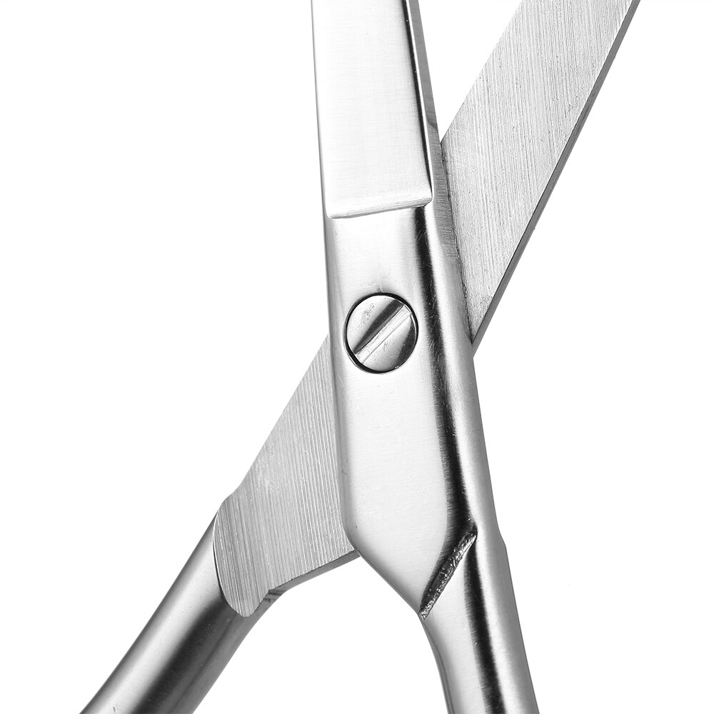 Tesoura de barbear em aço inoxidável, aparador de barba, mini tamanho, corte de sobrancelha, batedor, tesoura para barbeiro, uso doméstico