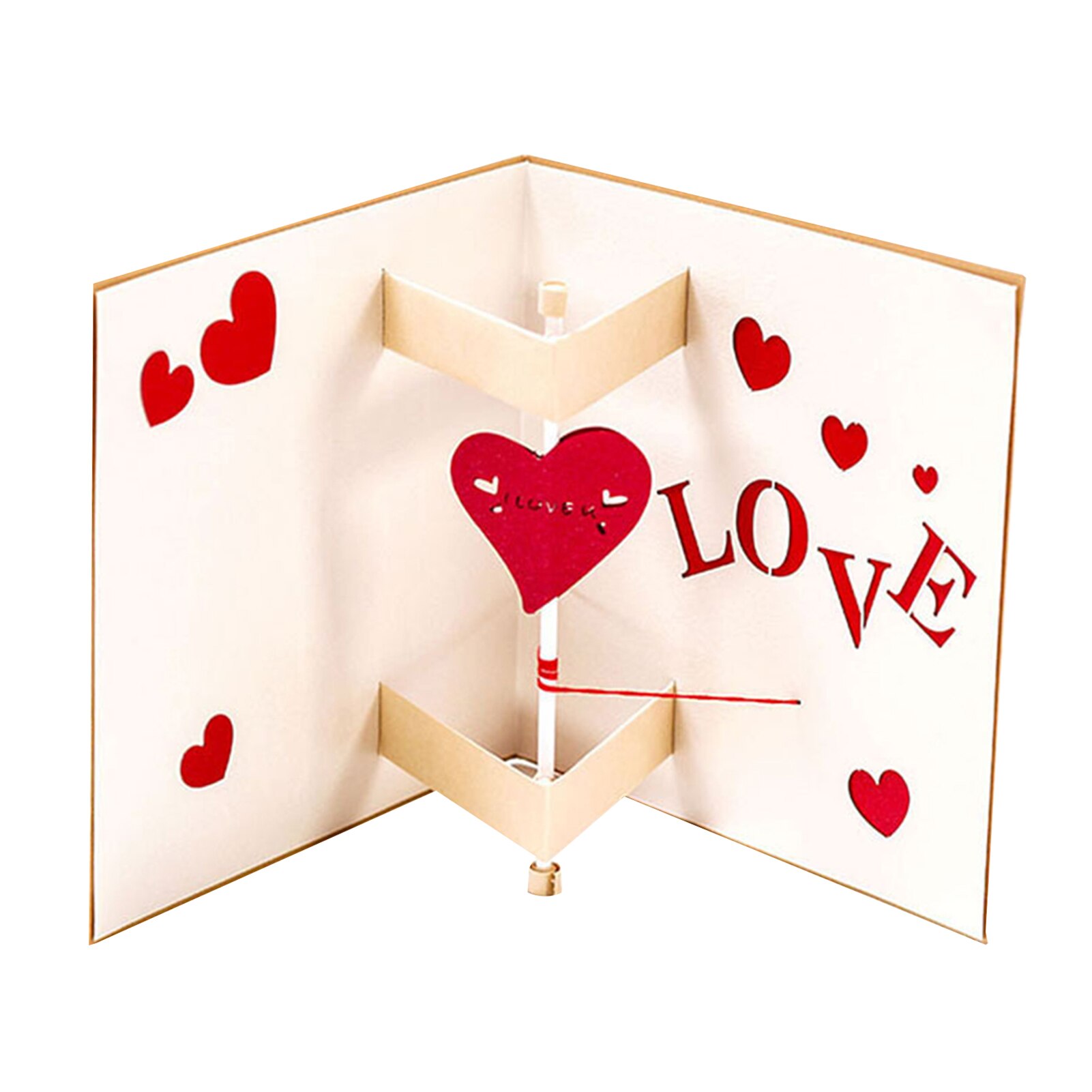 3d pop up lykønskningskort valentine håndlavet hjerte papir fødselsdag bryllup kærlighed lykønskningskort festlige forsyninger