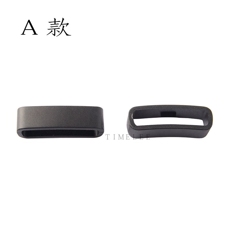 Watch accessories For Suunto 24 mm rubber watchband clasp sunnto watch band/ strap loop / Buckle loop / table ring
