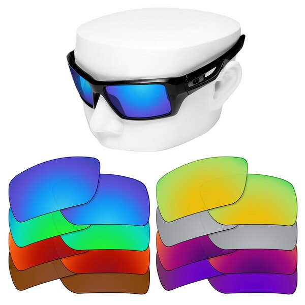 Oowlit polariserte erstatningslinser til-oakley øyelapp 2 oo9136 solbriller