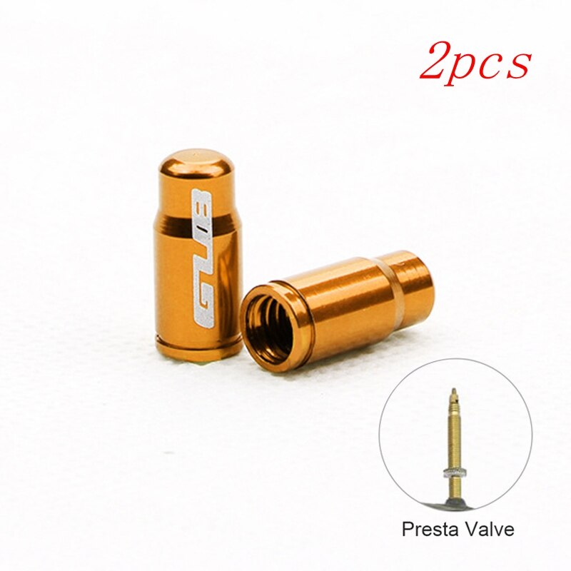 4 1 Bicycle Valve Tools Multifunction / Valve Disassembly Installation Tool For MTB Road Bike: 2pcs Valve cap-Gold