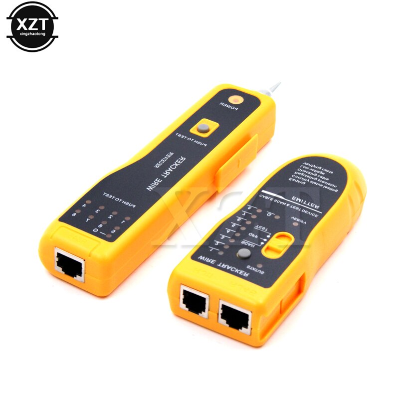RJ11 RJ45 Cat5 Cat6 Telephone Wire Tracker Tracer Toner Ethernet LAN Network Cable Tester Detector Line Finder