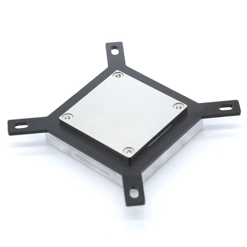 G1/4 Thread Waterblock Acrylic Copper Water Cooling CPU Radiator Heatsink Block