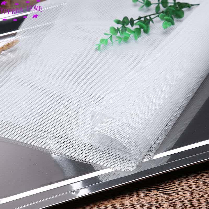 1m Food grade silicone mesh mat Fruit tray mat Food drying pad Thickened silica gel mesh food grade