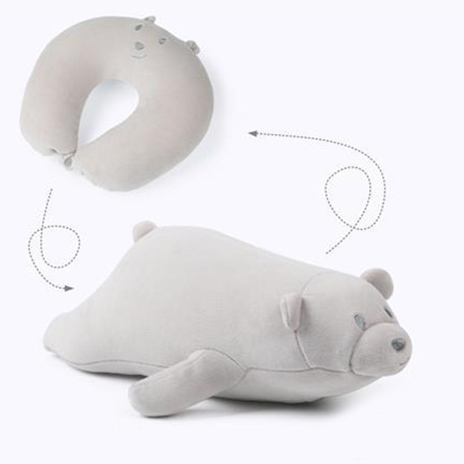 Zachte Comfortabele Kussen Cartoon Indoor Double-Duty Dier Pop Kussen Decoratieve Kussens Voor Bank Knuffel Kussen