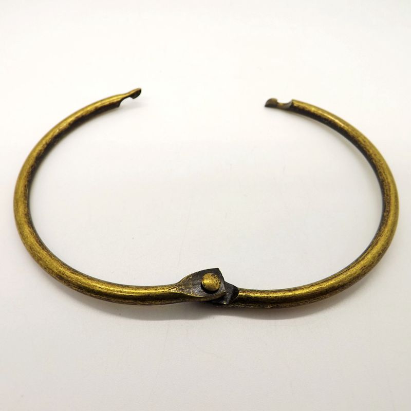 bulk metal stationery ring binder clip for book binding bronze decorative ring 76mm 10pcs/package