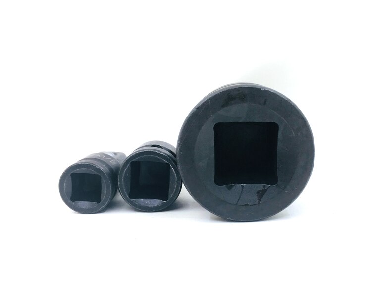 3pcs Impact Socket Wrench Sleeve Adapter Adaptor and Reducer Converter Set for Impact Driver Conversions 3/8" 1/2" to 3/4" Inch