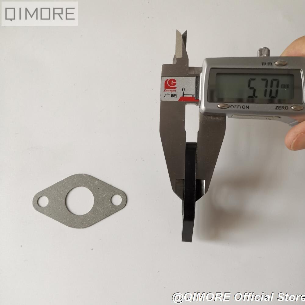 Carburetor Intake Manifold Spacer Insulator for 4 stroke Scooter Moped ATV Go-Kart 139QMB 139QMA 147QMD GY6 49 50 80cc