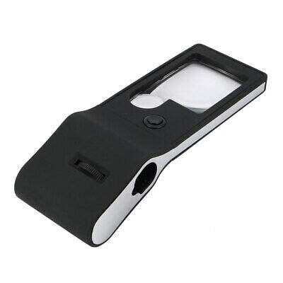 3X 10X 55X Coin Stamp Appraisal LED Microscope Magnifier Magnifying Glass