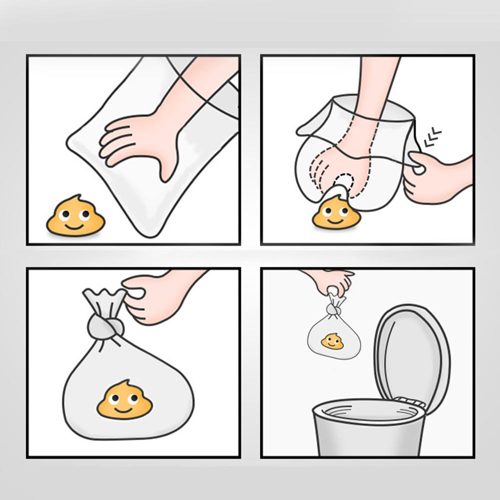 Compostable Dog Poop Bags Cornstarch Earth Friendly 120 Counts 17 Micron Biodegradable Cat Waste Bags Garbage Bag