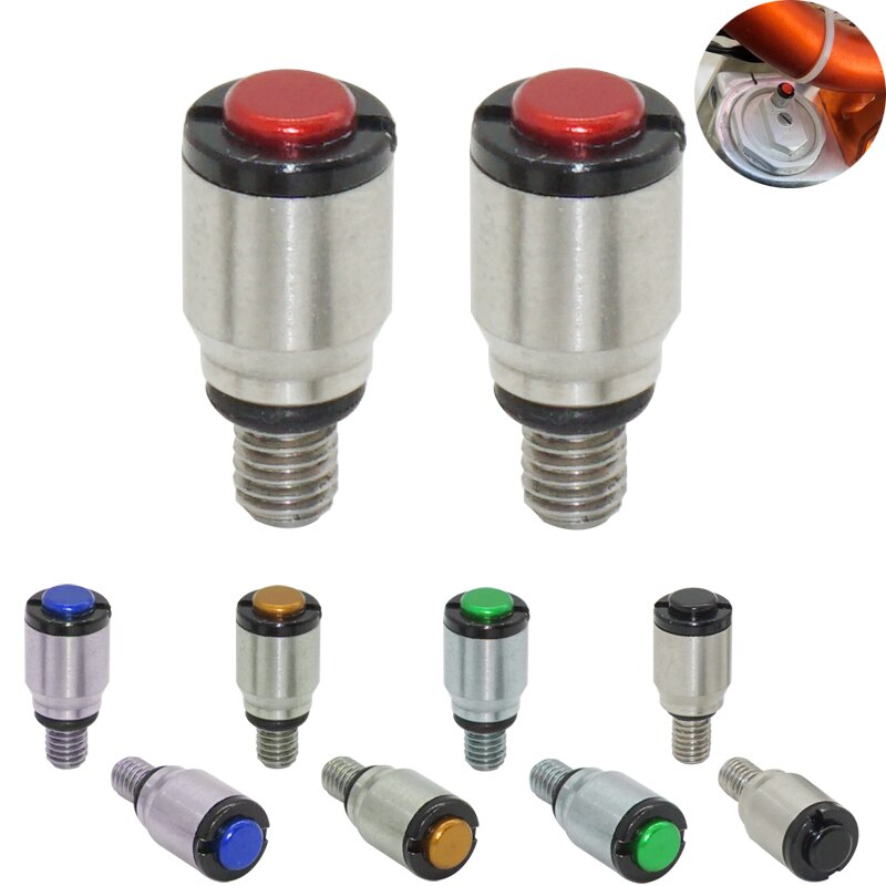 Motorcycle shock damping deflated screw button before 5 mm aluminum alloy will be the KXF YZF CRF.rmz TC FC 250 FAST BOSUER KEWS