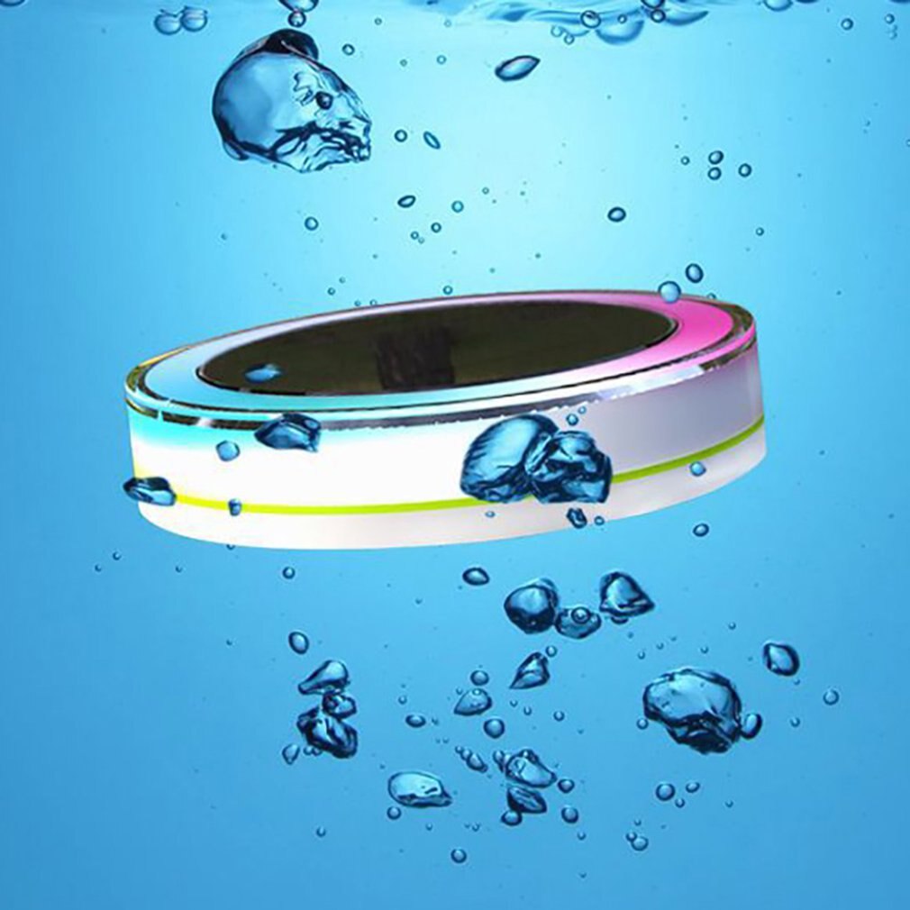 Solar led fountain lights swimming pool landscape lights colorful water float lights color changing LED swimming pool lights