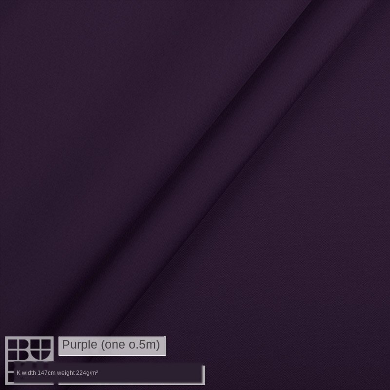 Bred 59 " 32s twill stof kæmning 100%  bomuldsmateriale forår og sommer windbreaker bukser nederdel kjole diy stof: Lilla