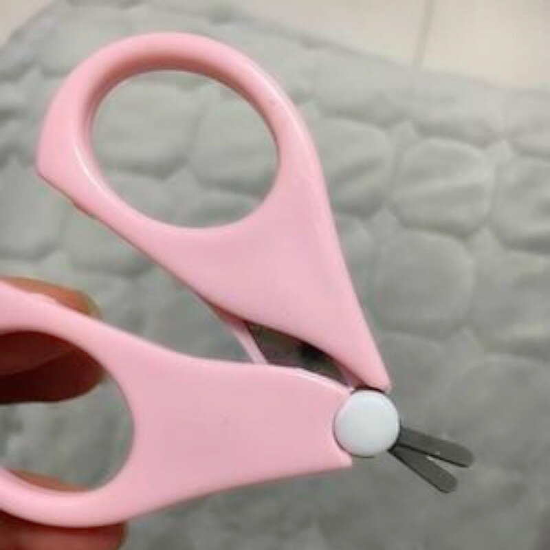 Mignon pratique sécurité coupe-ongles ciseaux Cutter pour -né quotidien bébé ongles coquille cisaillement manucure outil bébé ongles ciseaux
