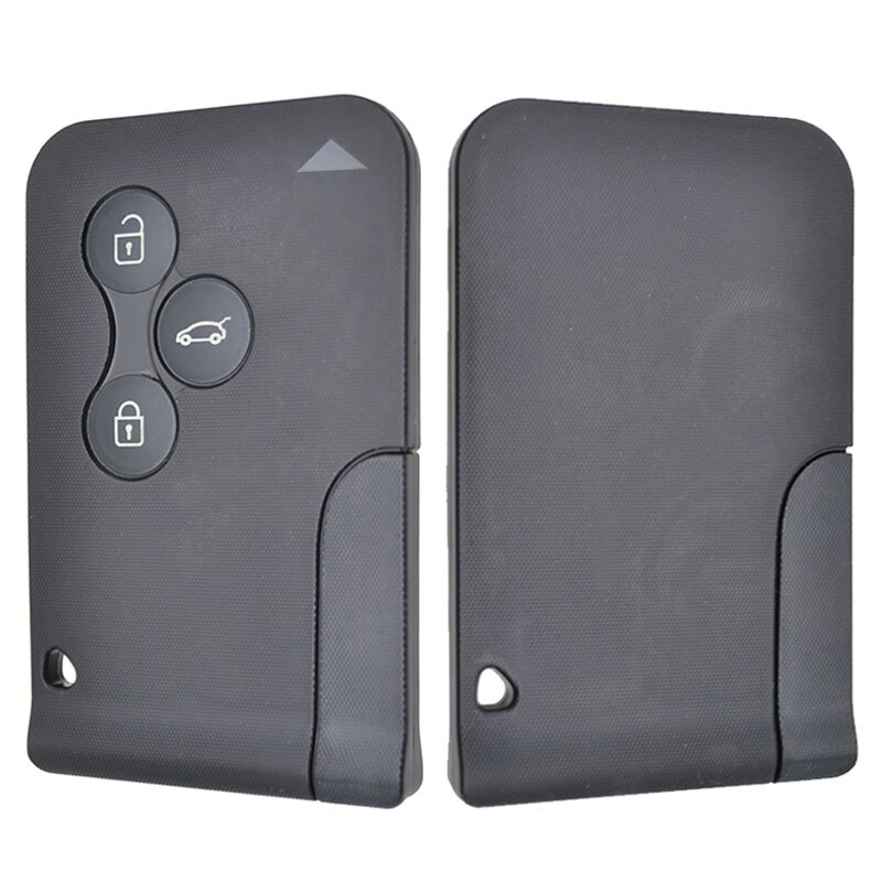 Coque de clé de carte à distance pour Renault Megane scénic 2 Clio 3 boîtier porte-clé de voiture avec lame 3 boutons