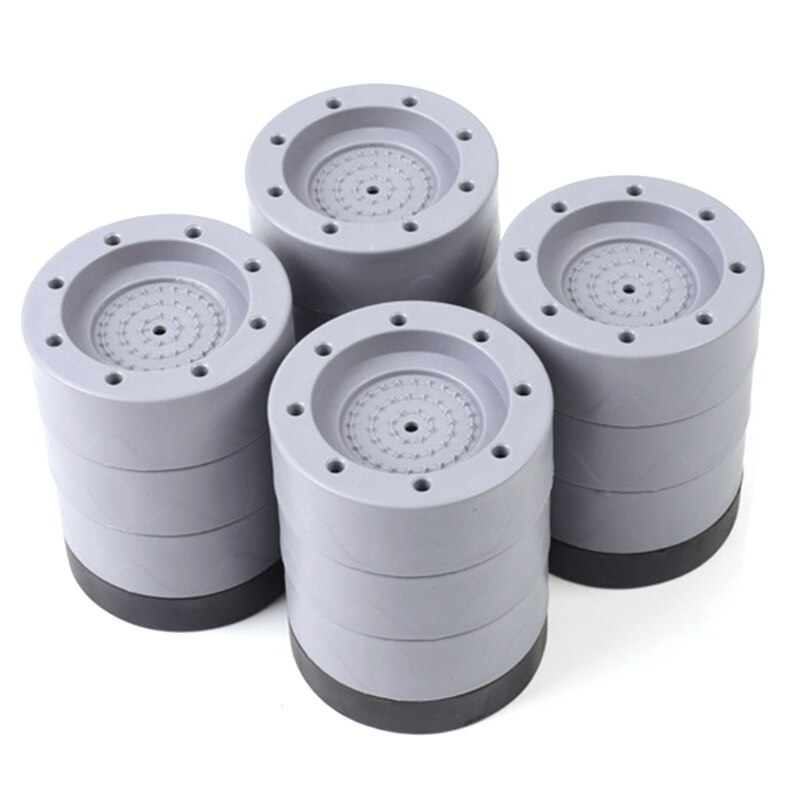 4 stücke Schock und Lärm abbrechen Waschmaschine Unterstützung Anti-Unterhose Anti Vibration Trockner ErhöHenne Höer Füße Pads: 8.5CM