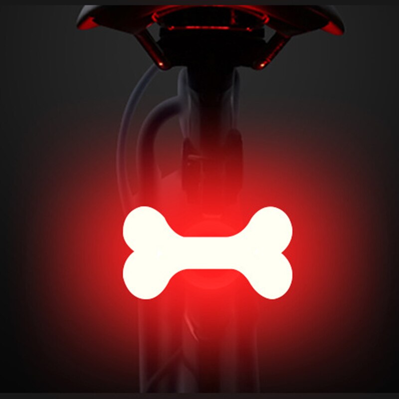Cykel baglys multi belysningstilstande usb opladning led cykel lys vandtæt flash bageste baglys til vej mtb cykel sadelpind: C