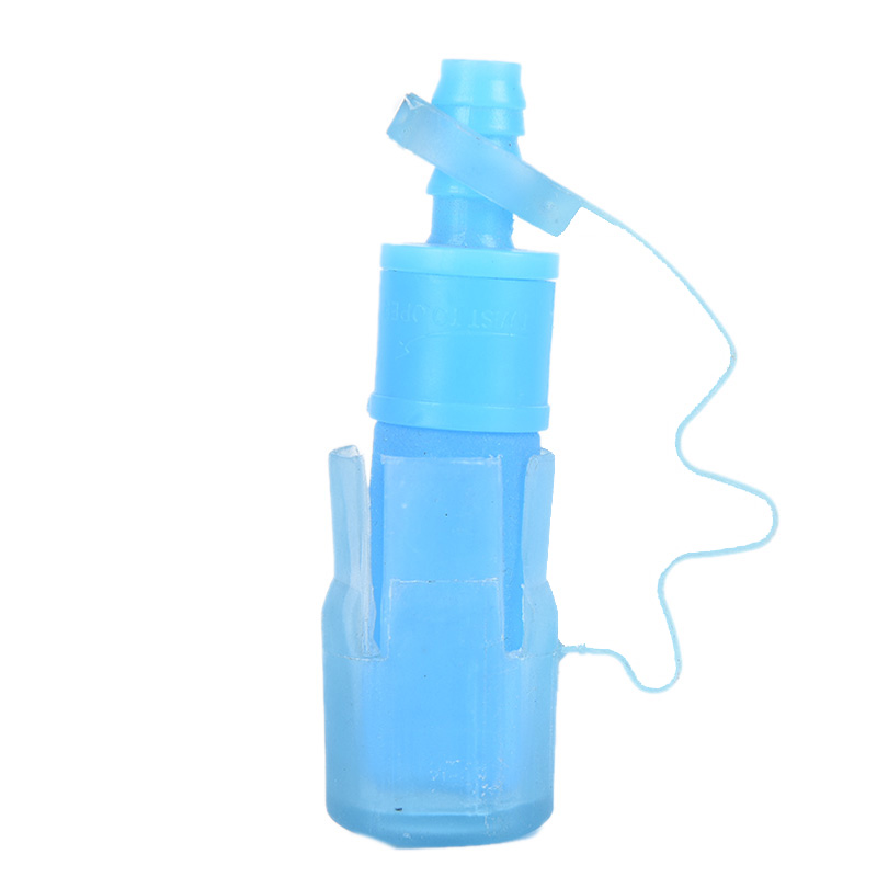 1pc utomhus vattenpåsar silikon bitventil hydration pack munstycke vattenblåsa: Elfenben
