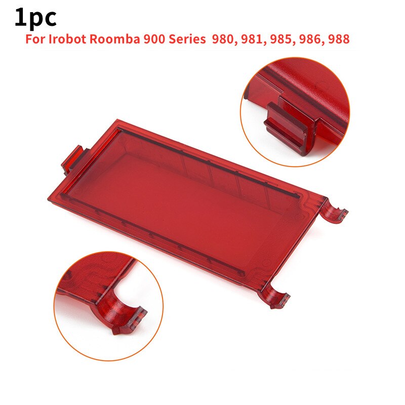 1 * Polvo Bin puerta para Irobot Roomba 800 Aeroforce polvo Bin de la puerta 801, 805, 850, 860, 870, 890, 960 hogares Herramientas de limpieza: B