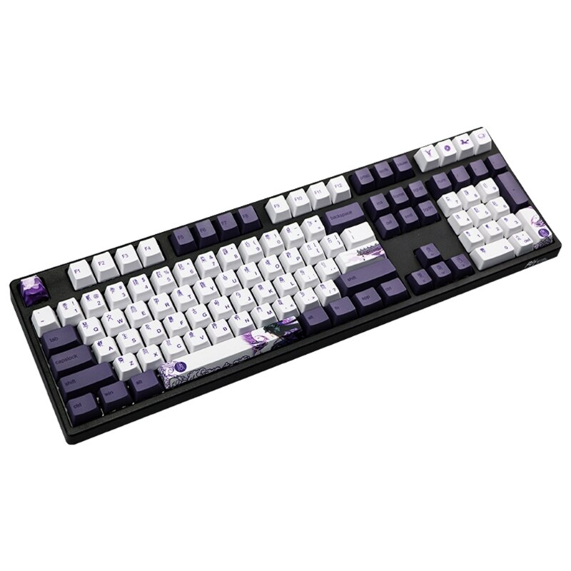 Datang 112-Key PBT Keycaps - Chinese Style OEM Profile Mechanical Keyboard Keycap Set
