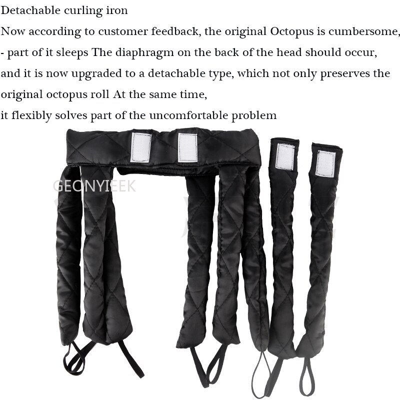 Bigoudi pieuvre pour cheveux, bande de cheveux, pas de chaleur, éponge de sommeil, fer à friser, boucles sans chaleur, produits de beauté, accessoires
