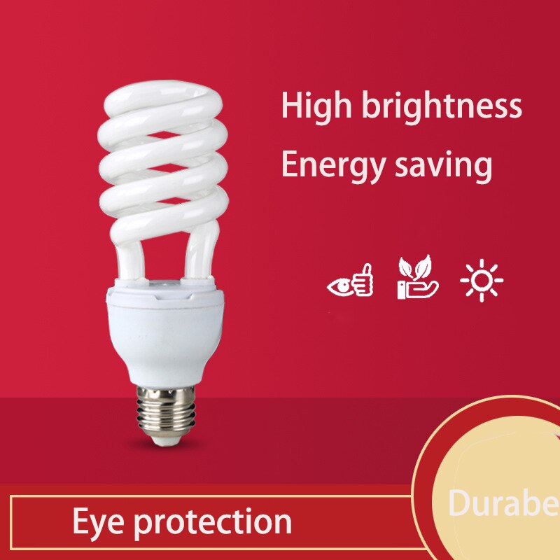 Super Spirale Glühbirne Energie-spar Lampen Rohre E27 5-40W Retro Decor Lampen Helle Birnen AC220V LED Lampe Hause Dekoration