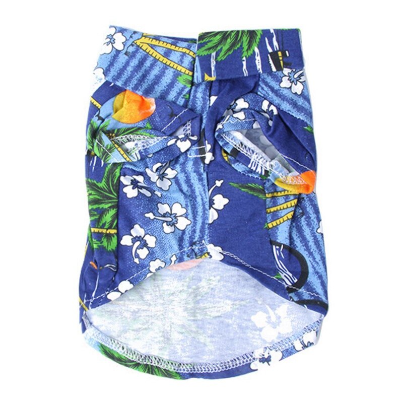 Chien vêtements été plage chemise chien mignon imprimé Hawaii plage décontracté animal voyage chemise ananas Floral à manches courtes chien chat Blouse