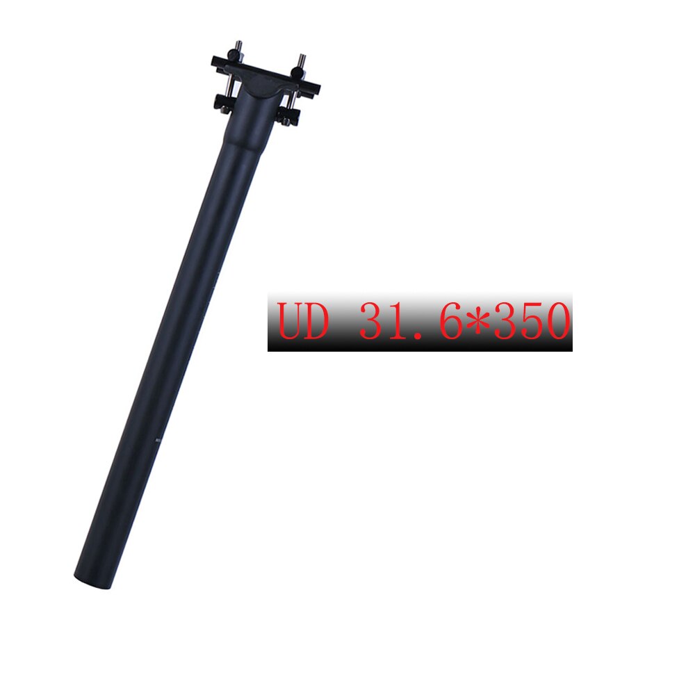 Full Carbon Fiber Bicycle Seatpost Mountain Bike Seatpost Road bike Seatpost Ultralight Titanium Screw 27.2/30.8/31.6*300/350/40: UD 31.6X350-6102