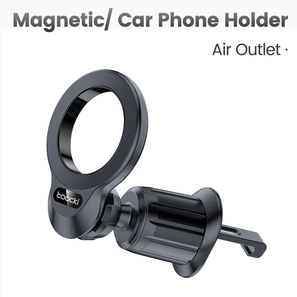 na przyssawkę magnetyczny uchwyt samochodowy 360° ° obrotowy uchwyt na kratkę wentylacyjną do iPhone'a 15, 14, 13, 12, Pro Max, uchwyt samochodowy na telefon: WHITE