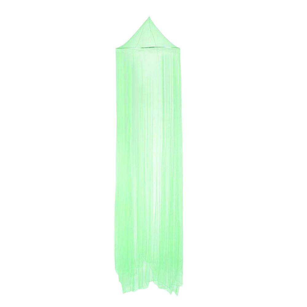 Outdoor Summer Round Lace Insect Bed Canopy Netting Curtain Polyester Mesh Fabric Home Textile Hung Dome Mosquito Net 4: Green