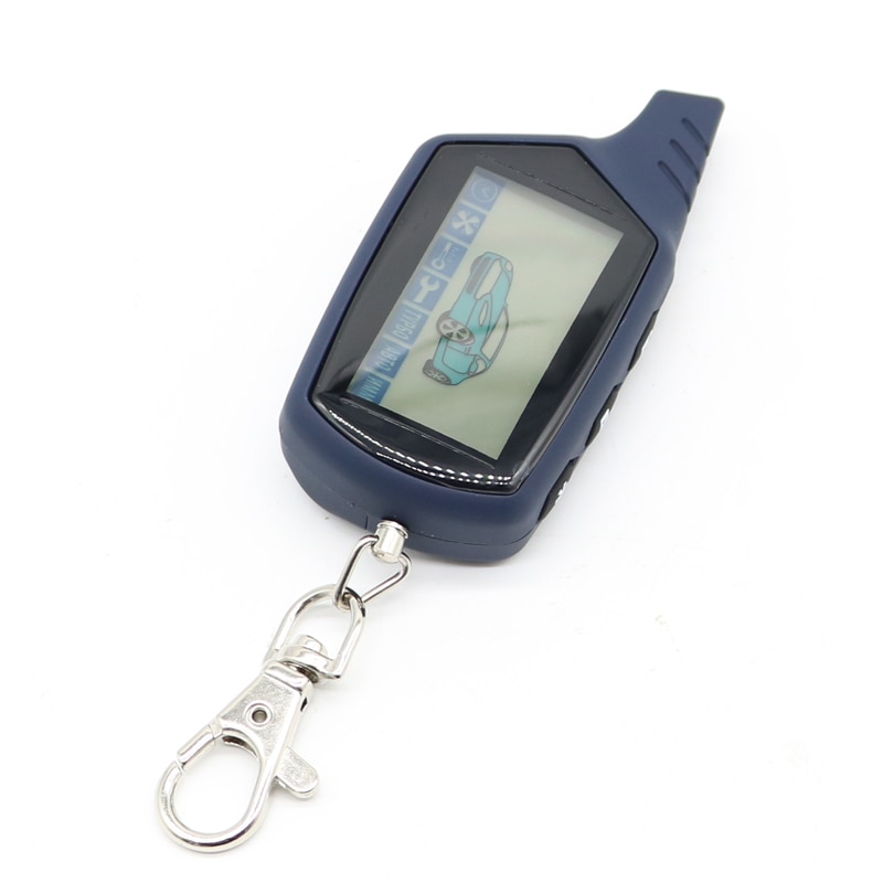 Anti-Diefstal Systeem A91 Lcd Afstandsbediening Voor 2 Weg Auto Alarm Starline 91 Motor Starter Fob Sleutelhanger/Lcd Body Remote