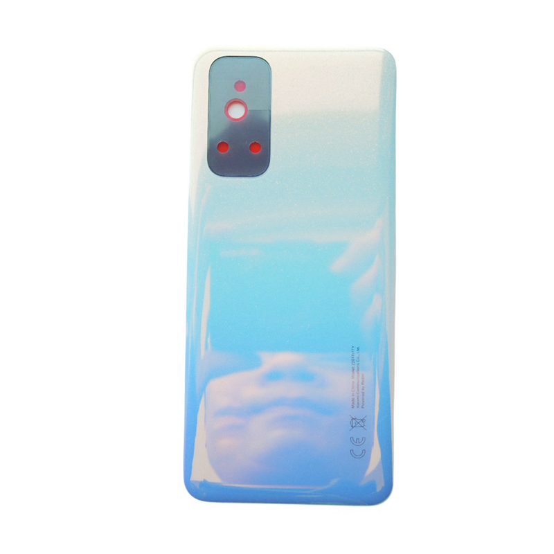 para Xiaomi Redmi Note 11 tapa trasera batería trasera puerta de plástico funda carcasa piezas de teléfono inteligente: Dorado