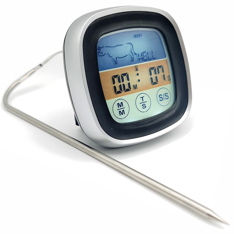 Digitale Oven Thermometer Keuken Voedsel Koken Vlees Bbq Probe Thermometer Water Melk Temperatuur Koken Keuken Gereedschap