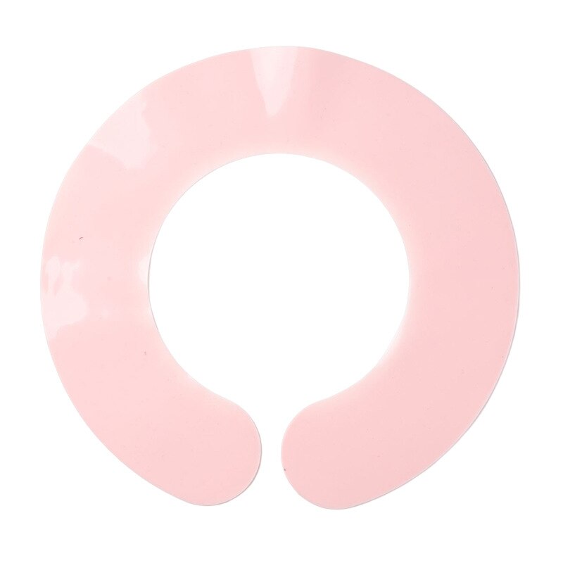 Stylist Snijden Kraag Siliconen Haar Verven Sjaal Waterdichte Hals Cape Wrap Cover Kapper Kappers Haarkleuring Accessoires kappers benodigdheden kappers cape kappers spullen kapmantel kapper kapers benodigheden mantel: Pink