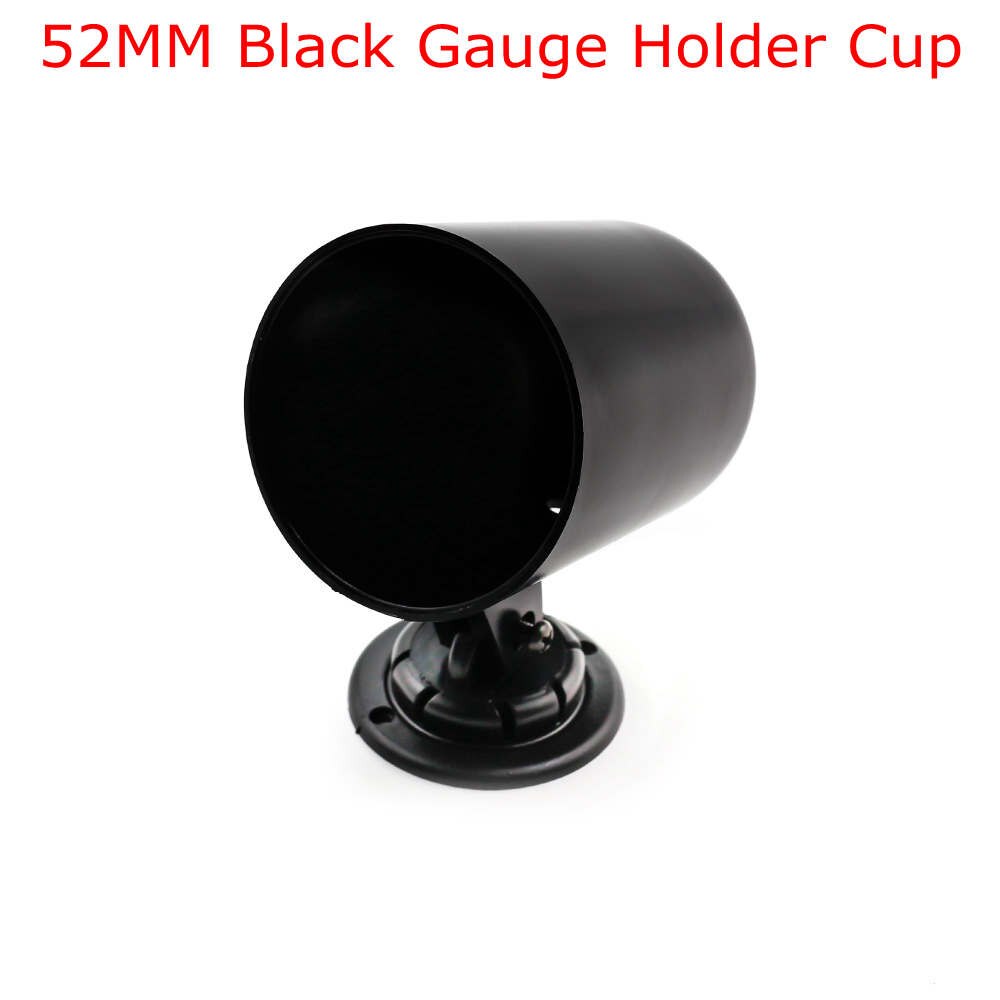 2INCH 52mm auto boost gauge vacuum water temp gauge oil temp gauge oil press gauge volts meter tachometer RPM: Gauge Cup