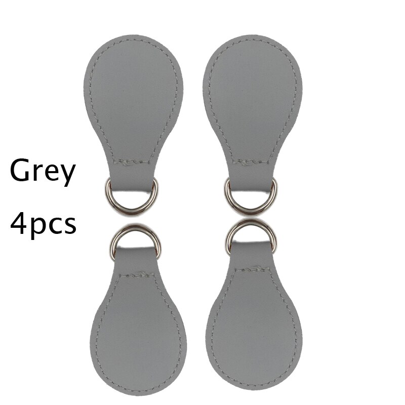 10colors Matte Drops End for Obag handbag PU attachment for O bag Obasket women Bag handle accesories: Grey