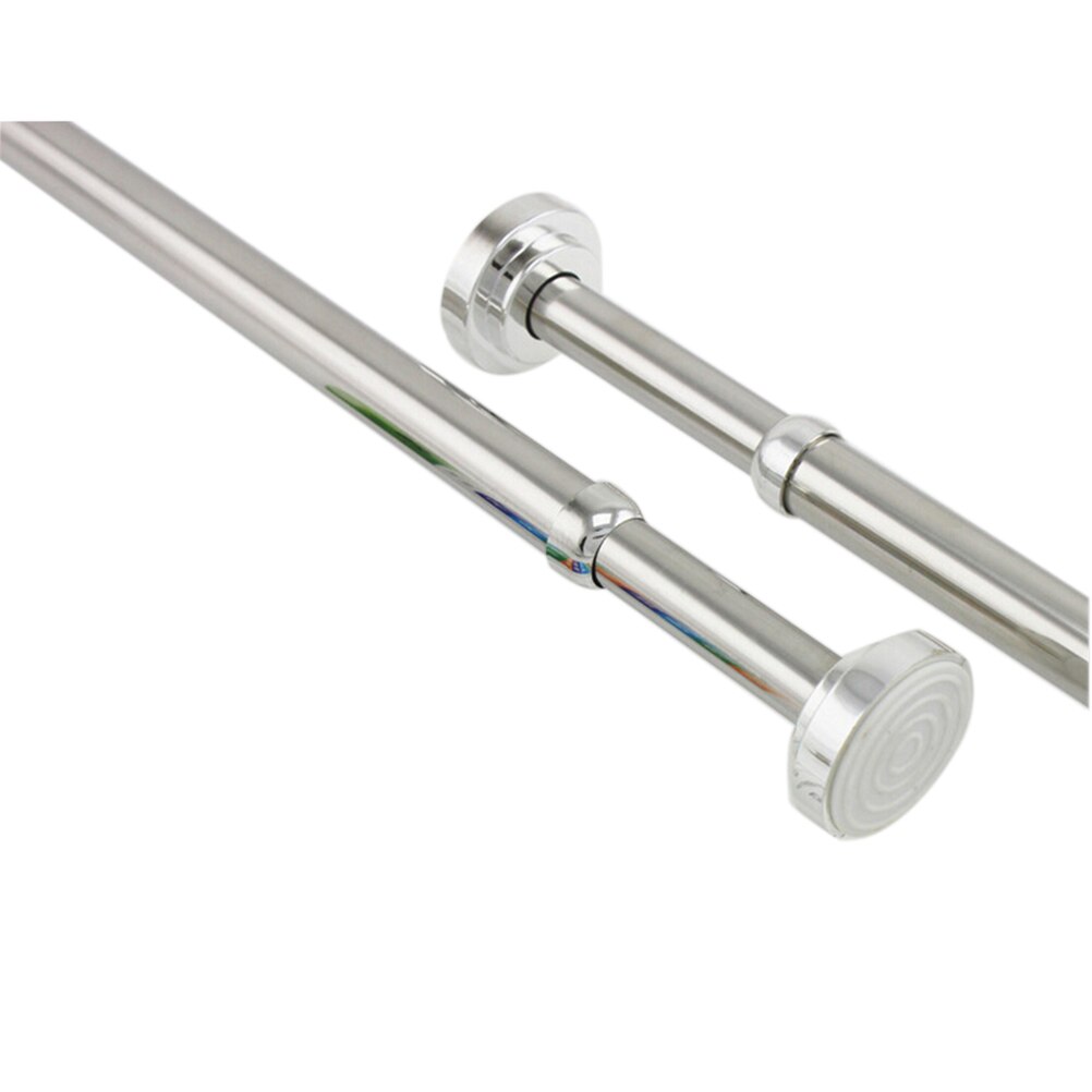 Adjustable Tension Rod 85CM To 150CM Adjustable Stainless Steel Spring Tension Rod Rail for Clothes / Towels / Curtains