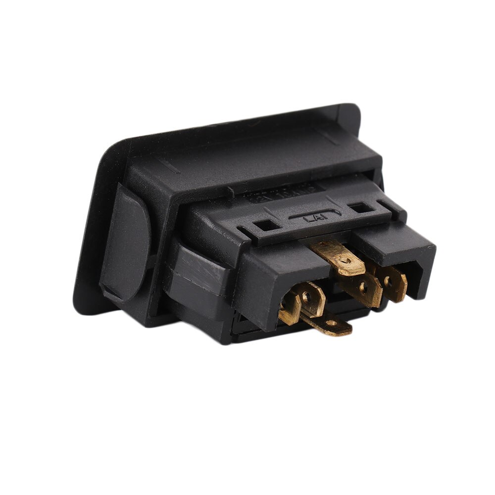 Universal Switch Power Window Button Commutation Switch Auto Glass Lifter Switch, Indicator Single Button Car Acessorie