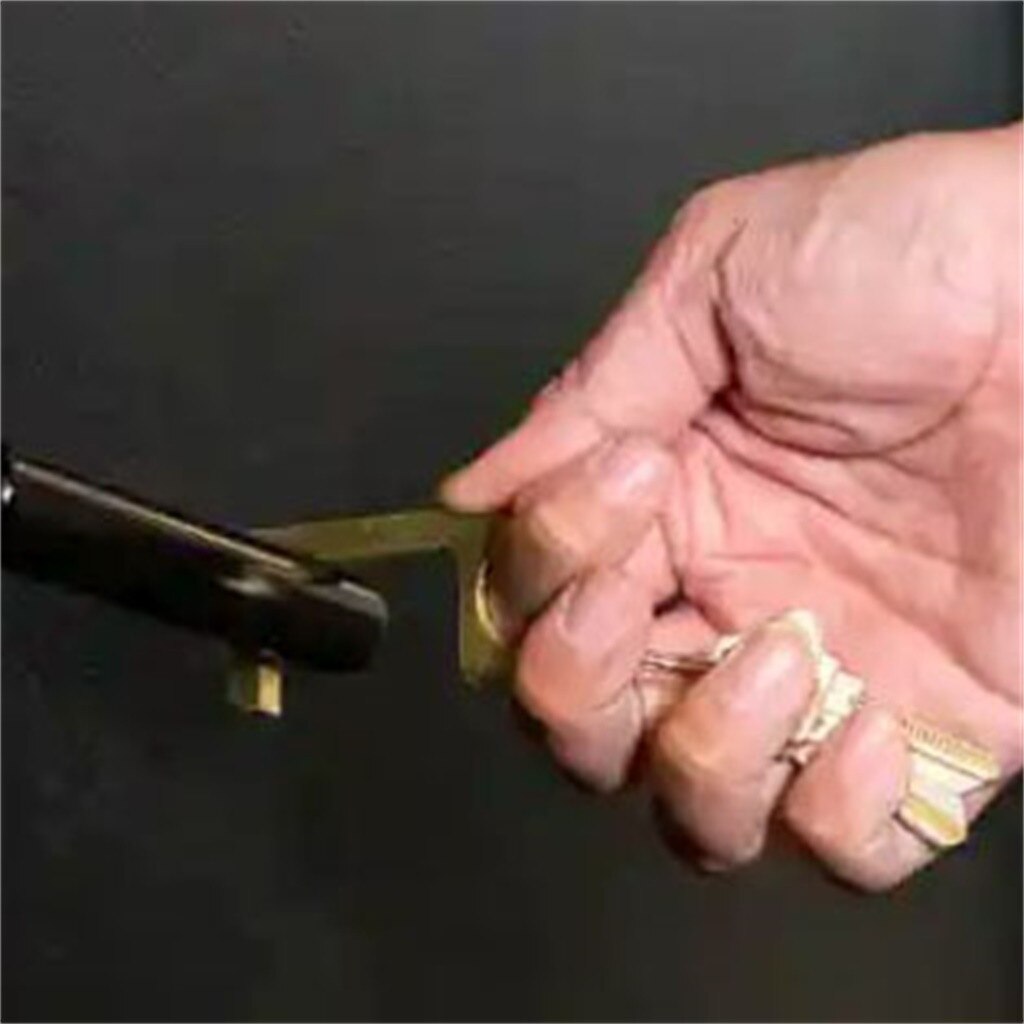 Ingen berørings åben dørassistent bærbar hygiejne håndlegering edc døråbner elevator dørhåndtag nøglesikkerhed kontaktløs værktøj