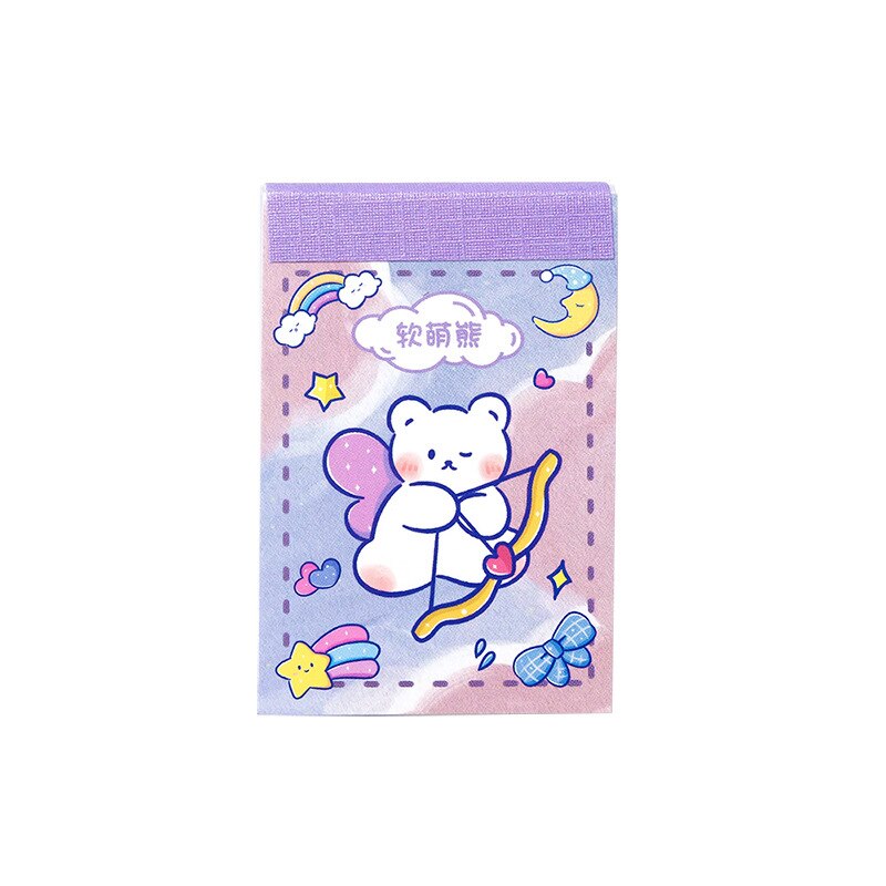 Mohammed 50 stuks kleine bonenboekenserie dagboek diy decoratie sticker scrapbooking schrijfwaren schoolbenodigdheden